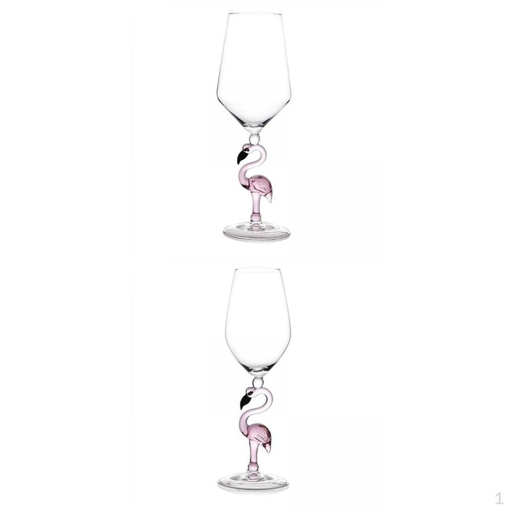 2Pack of Glass Transparent Drinkware for Christmas