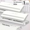 Hole Punch 9170: Six-Hole Punch Machine for Small Loose-Leaf Notebooks and A4 Paper
