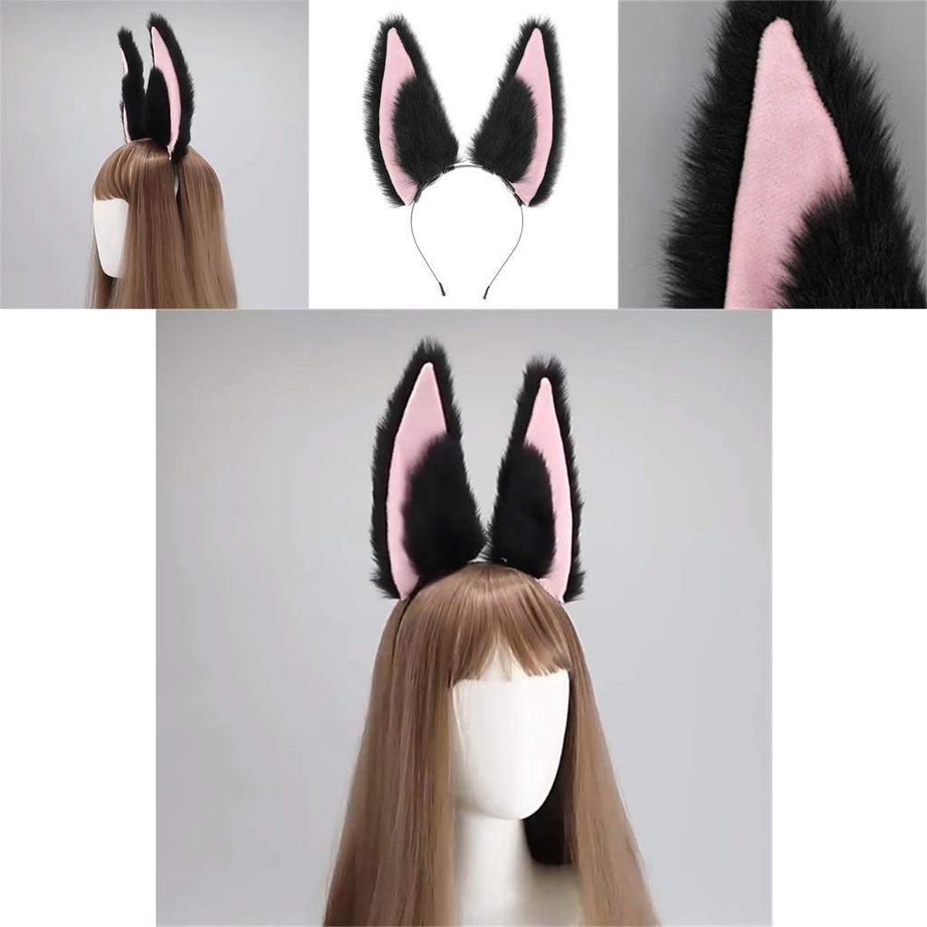 Unique And Stylish Plush Headband With Cosplay Animal Ears Perfect For Dressing Up