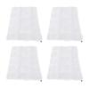 4PCS Protective Cover Netting Barrier Drawstring Design Garden Bird Barrier Mesh Cover 1.8x1.8m