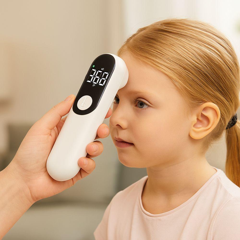 LCD Display Screen Infrared Thermometer Highly Sensitive Electronic Thermometer  Ear Temperature