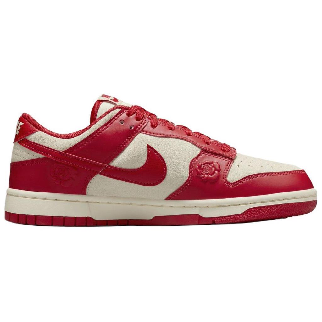 Nike Dunk Low Red Roses Women's Skate Shoes Sneakers HF1986-100