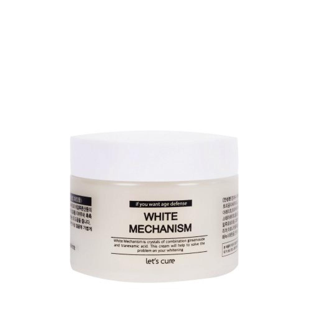 Let S Cure White mechaniSm Glow moiSture Cream 50g none