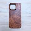 Hülle aus Holz für iPhone 14 Pro Max - Schutzhülle aus Massivholz, Hartschalen-Apple-Hülle