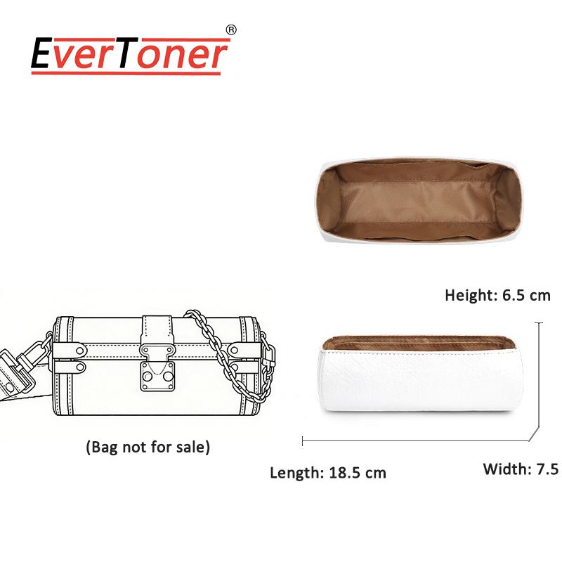 EverToner Ultra-light Dupont Paper Insert Bag Inner Organizer Storage Organizer for L Papillon Trunk Bag Dupont Paper Material белый