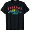 Oradell Explore! Nature Outdoor Mountains T-Shirt