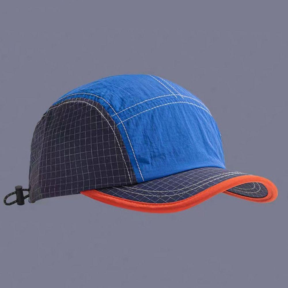 Color Matching Quick-drying Cap Summer Style Peaked Cap Hip-hop Retro Baseball Cap Men Women