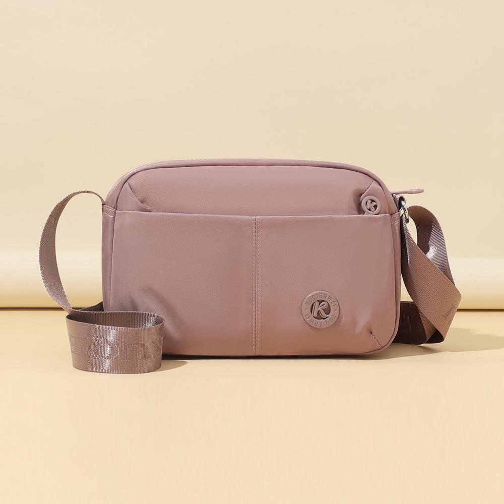 Lightweight Minimalist Multi-Layer Small Square Crossbody Bag Waterproof Phone Bag for Women Casual Simple Style