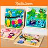 Frog Animal Life Cycle Jigsaw Puzzle Game For Kids Cognitive And Skills Shape