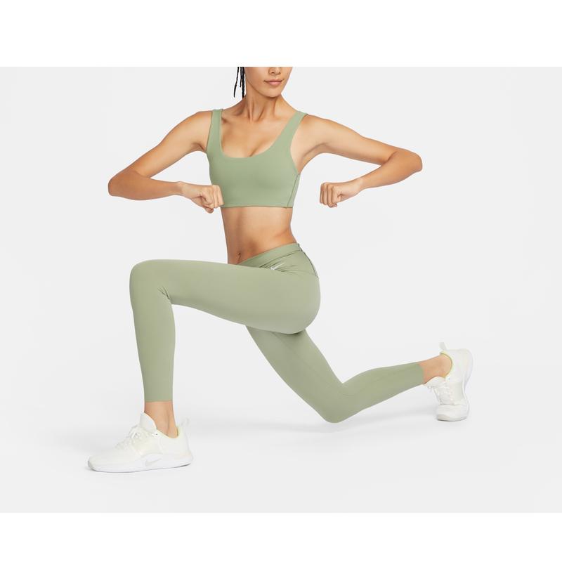 Nike Alate Low Support Quick Dry U-Shaped Sports Bra Women Underwear Smoke-Gray Purple-Red White FB3240-208