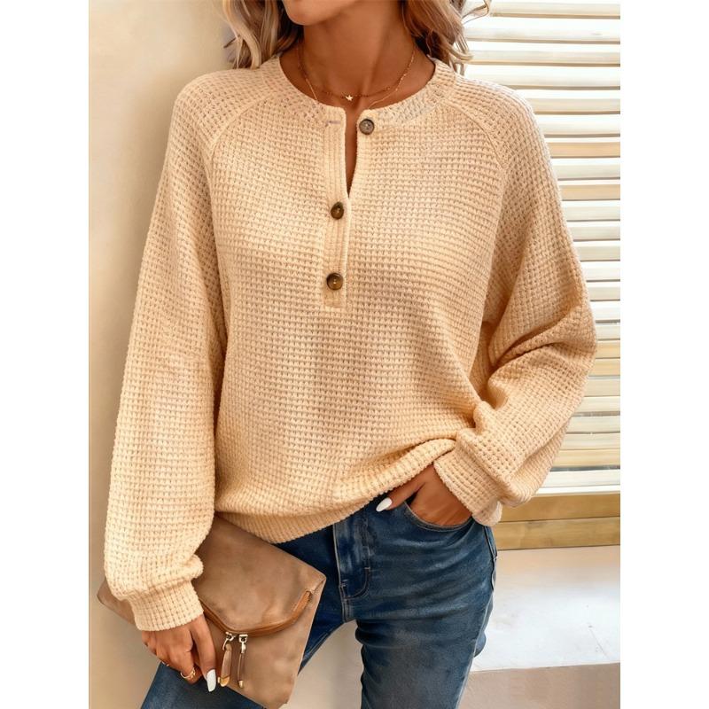 MGHR Women's Fashion Casual V-Neck Long Sleeve Blouses & Shirts