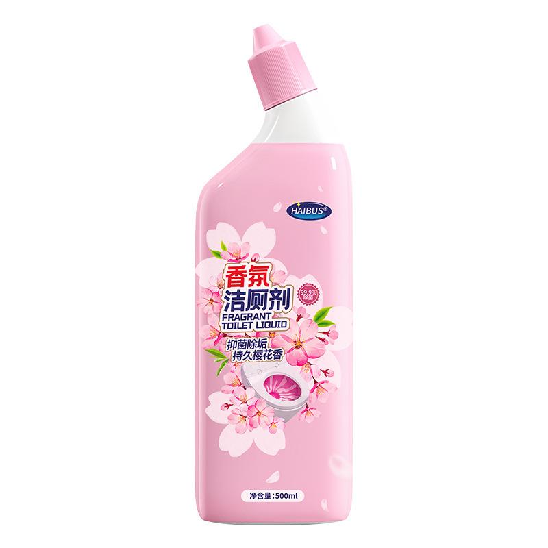 Flower-scented toilet cleaner perfect tool for eliminating odors,leaving fragrance,removing scale stains,removing dirt yellowing 500ml