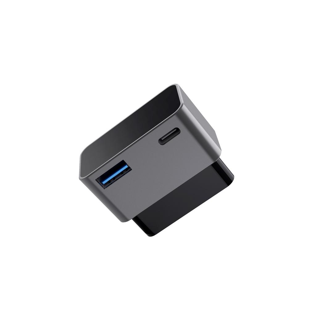 For Tesla Model Y Juniper Launch 2025-2020 Model 3 Highland 2025-2017 X S OBD Adapter Charging Splitter USB TYPE-C Port Charger