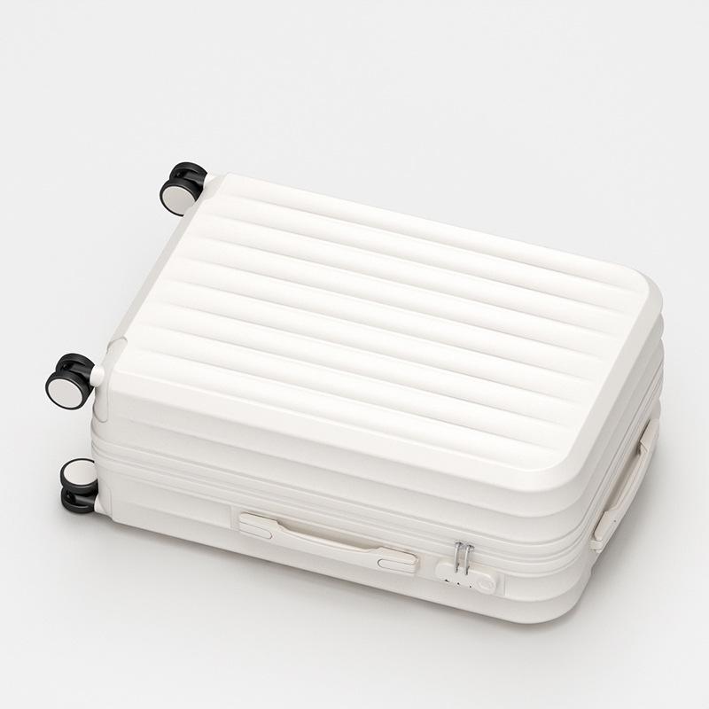 Women's 20" Carry-On Luggage - Sturdy and Durable Trolley Case with Thickened Design and Combination Lock, Men's 28" Large Capacity Option Available.