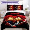 3pcs Custom Name Chucky Bedding Set Duvet Cover Closure Includes 1 Duvet Cover & 2 Pillowcases for All Seasons Bedroom Decor