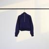 Women's Half-Zip Hooded Fleece Sweatshirt - Autumn/Winter Style (In Stock)