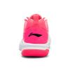 Li Ning Sports Comfortable Shock Absorption Rebound Low-Top Badminton Shoes Unisex Shoes White Pink AYTV017-2