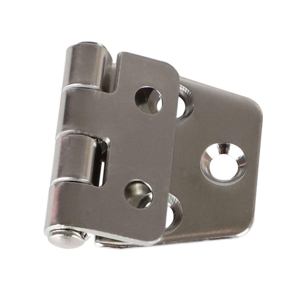 2pcs Stainless Steel Boat Hinge 280 Degree Rotation Short Side Door Hinge  Wooden Box