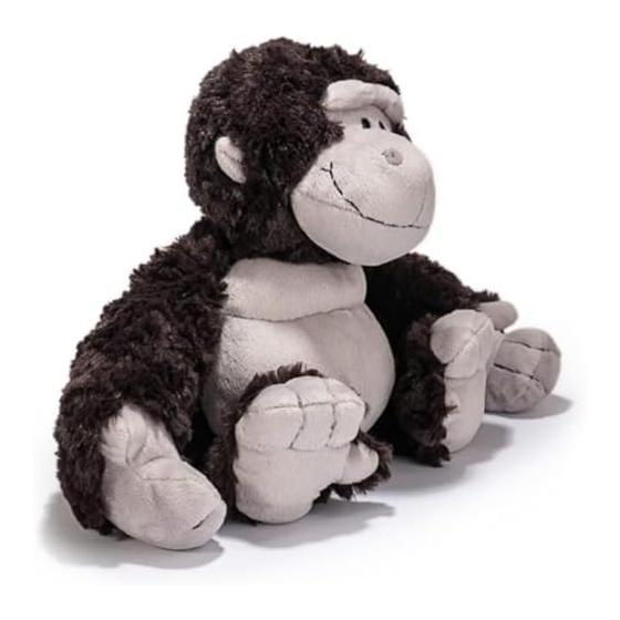 Gorilla Stuffed Animal Plush Toy, Large Soft Chimpanzee Pillow, Gift for Kids, Bedside Decoration, Cute and Fluffy, Children's Day Present, Cushion,