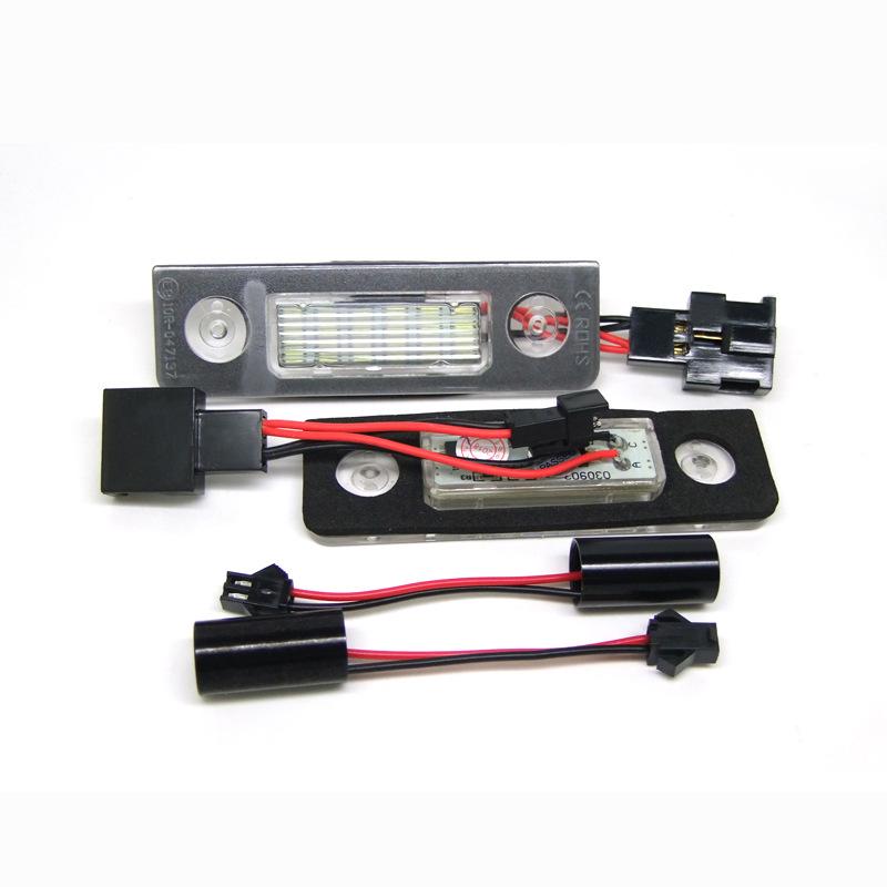 Volkswagen Skoda LED License Plate Light Decoder