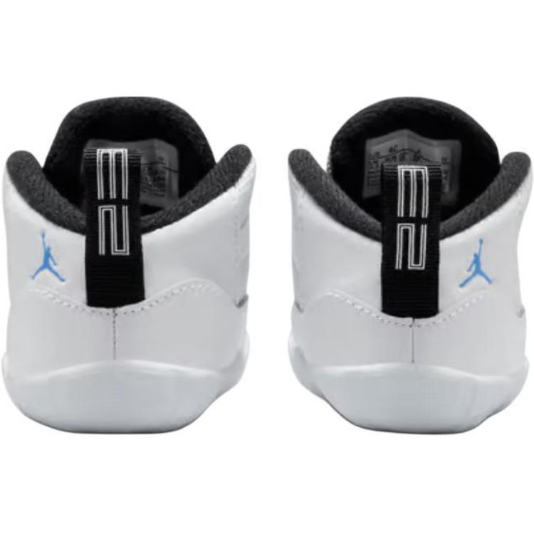 Air Jordan 11 Retro CB Legend Blue / Columbia 2024 Baby Sneakers White Black CI6165-104