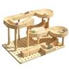 Shandini Marble Run Wooden Blocks Building Toy (Ages 6+)