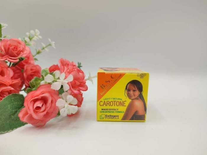 Crème Visage - CAROTONE - 30g - Éclaircissant - Anti-tâches - Sans Parabène