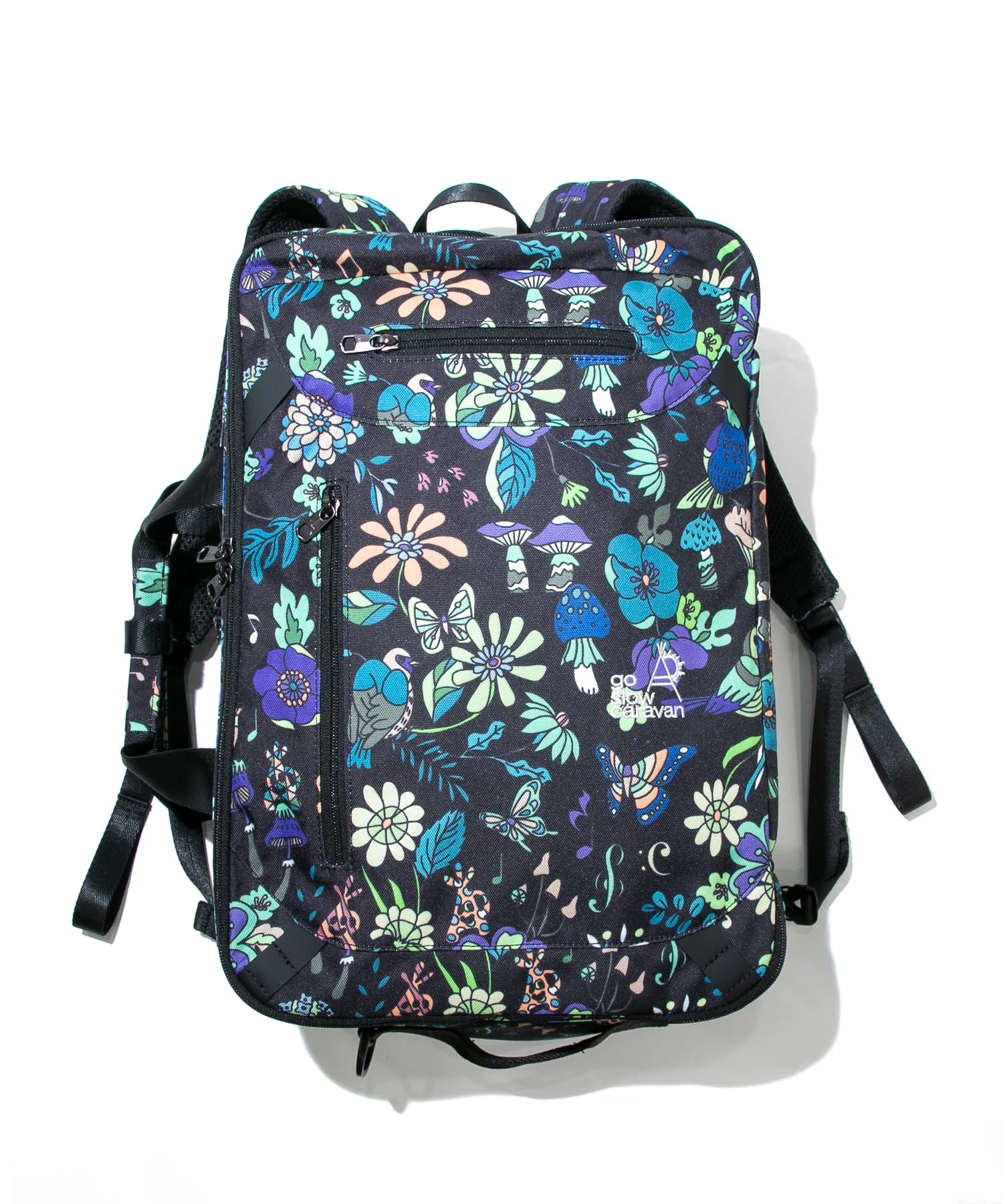 

[go slow caravan] 347003 600D All-Over Print 3-Way Travel Bag All-Over Print 1 Free