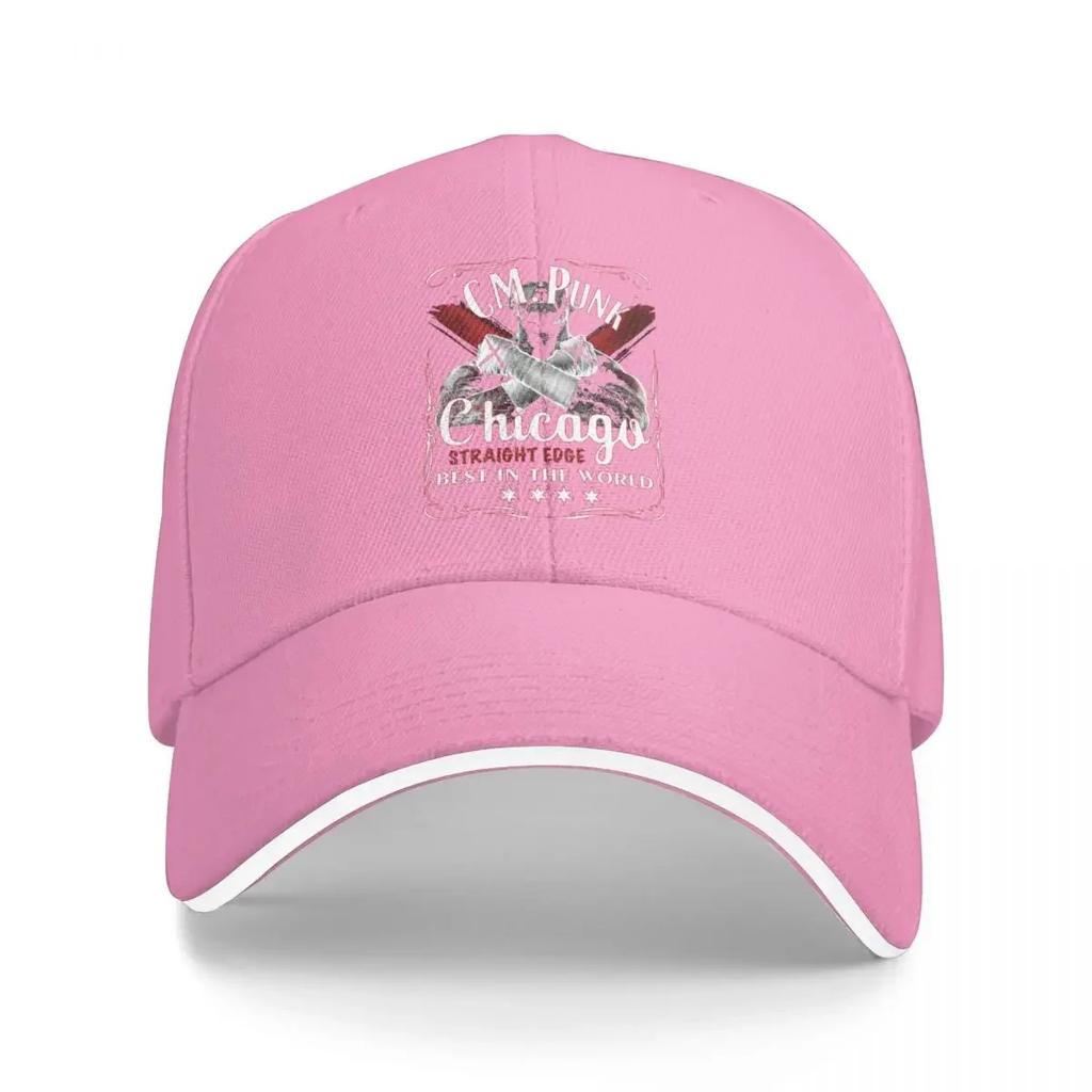 New CM Punk Wrestling Trucker Awesome Baseball Caps Peaked Unisex Hats