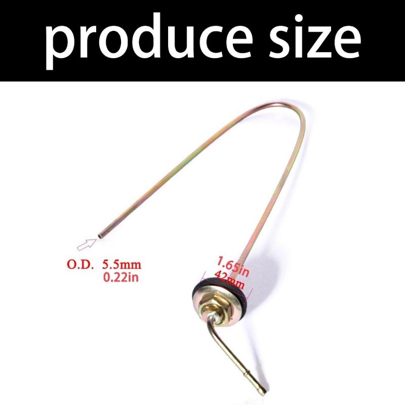 Metal Fuel Tank Pickup Tube For Diesels Heating System With High Flow Rate And Corrosion Resistance