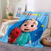 Customiz Name Personality CoComelon - Dance Party Blanket Soft &Warm Sofa Office Bed Travel Lunch Break Blanket, Gift Suitable All Seasons