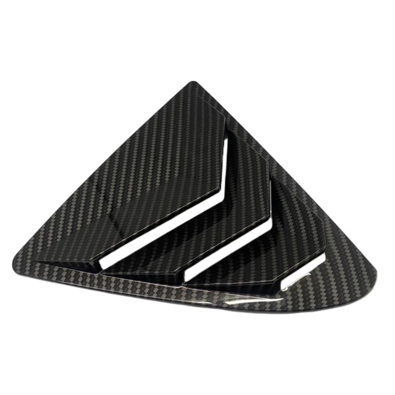 Pair Car Rear Window Quarter Louver Cover For Lexus IS300 IS250 200t 2013 2014 - Side Vent Shutter Trim Scoop Accessories