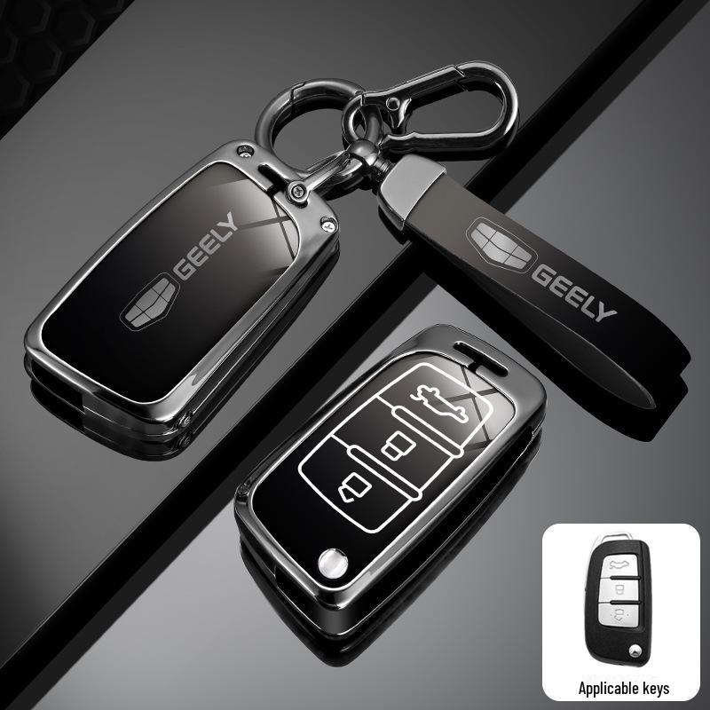 Geely Car Key Cover for Emgrand, Xingyue L, Boyue, Xingrui, Binyue, Bin, Shell, Ruibo, Rui, and Vision X6