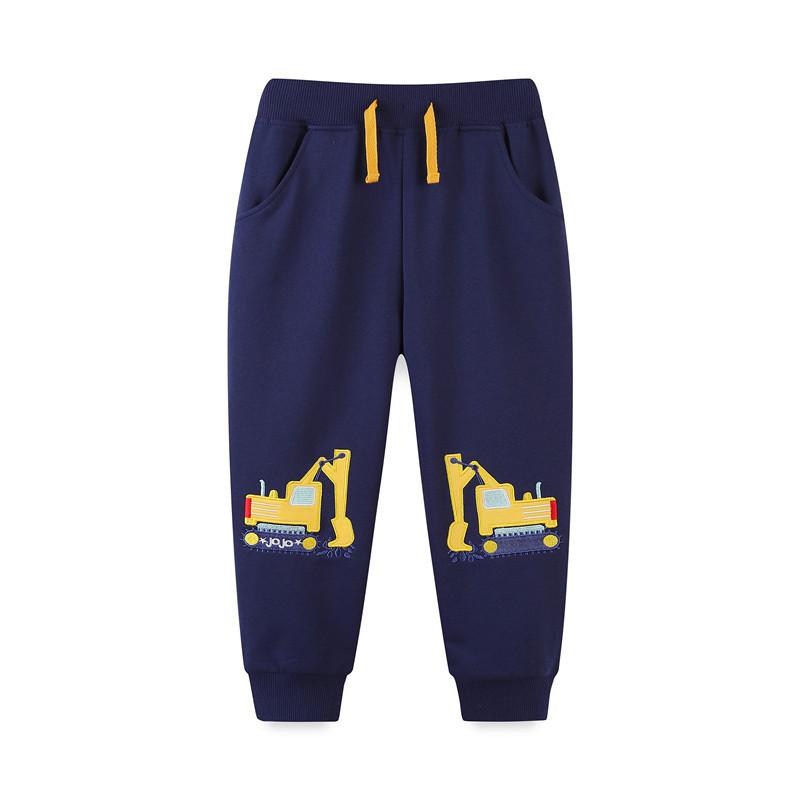 Jumping Meters 2-7T Dragon Boys Sweatpants Animals Girls Pants Full Length Children's Clothes Drawstring Kids Trousers