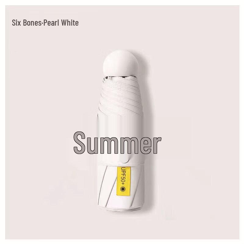 Pengbaba Compact Flat-Round Umbrella