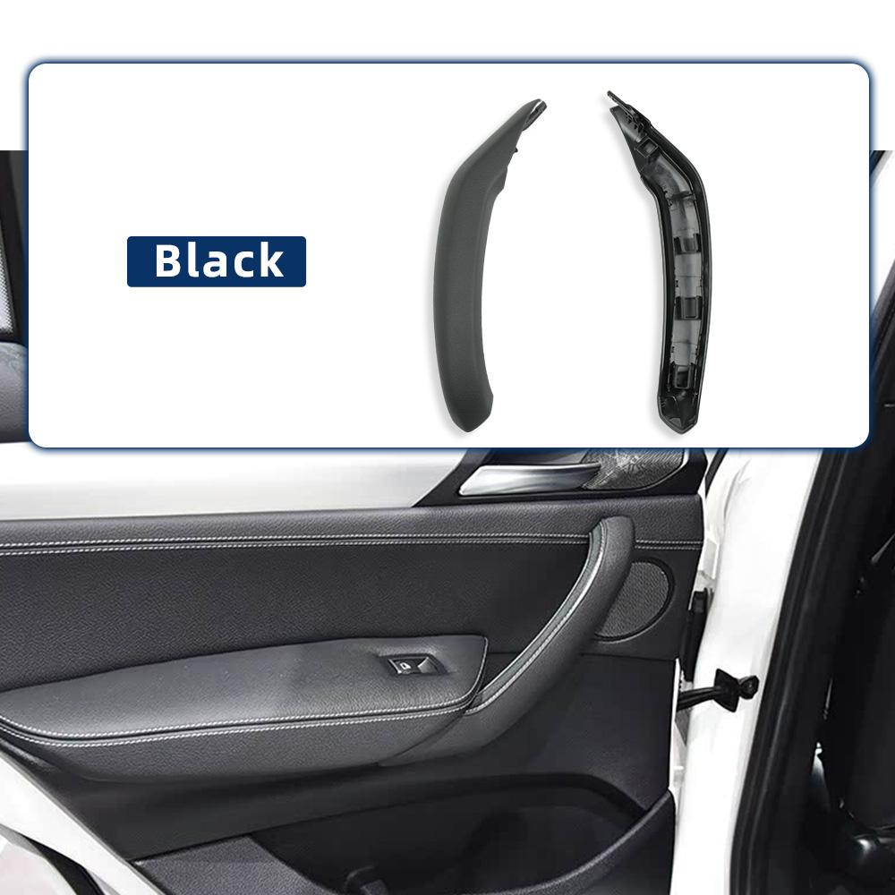 LHD Front Left Interior Door Handle Pull Trim Cover for BMW X3 X4 F25 F26 2010-2016 OE 51417246213