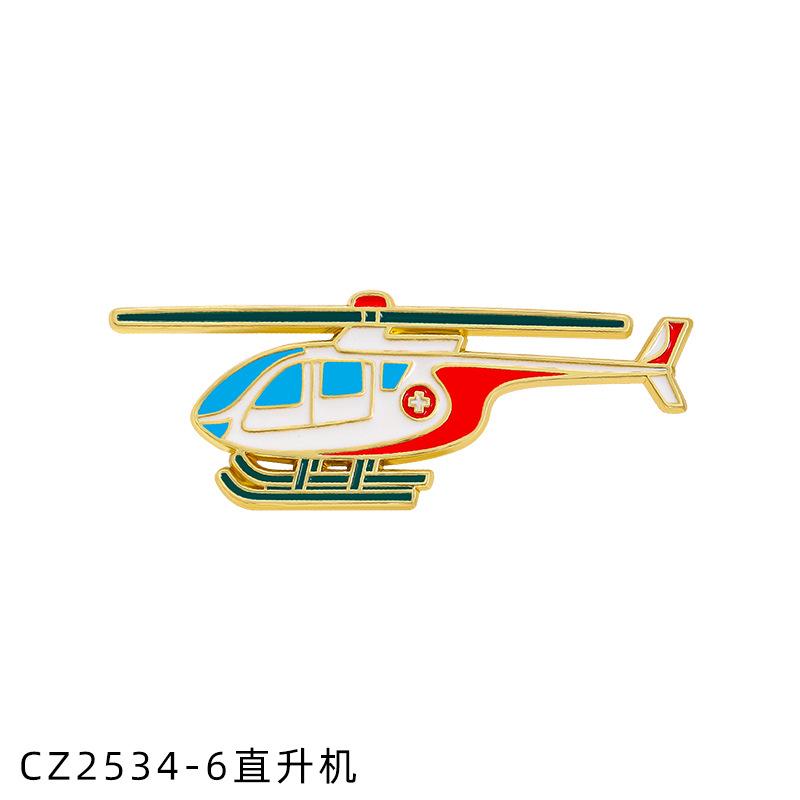 New Medical Series Alloy Brooch Brain Stethoscope Doctor Nurse Pin, Creative Medical Metal Badge