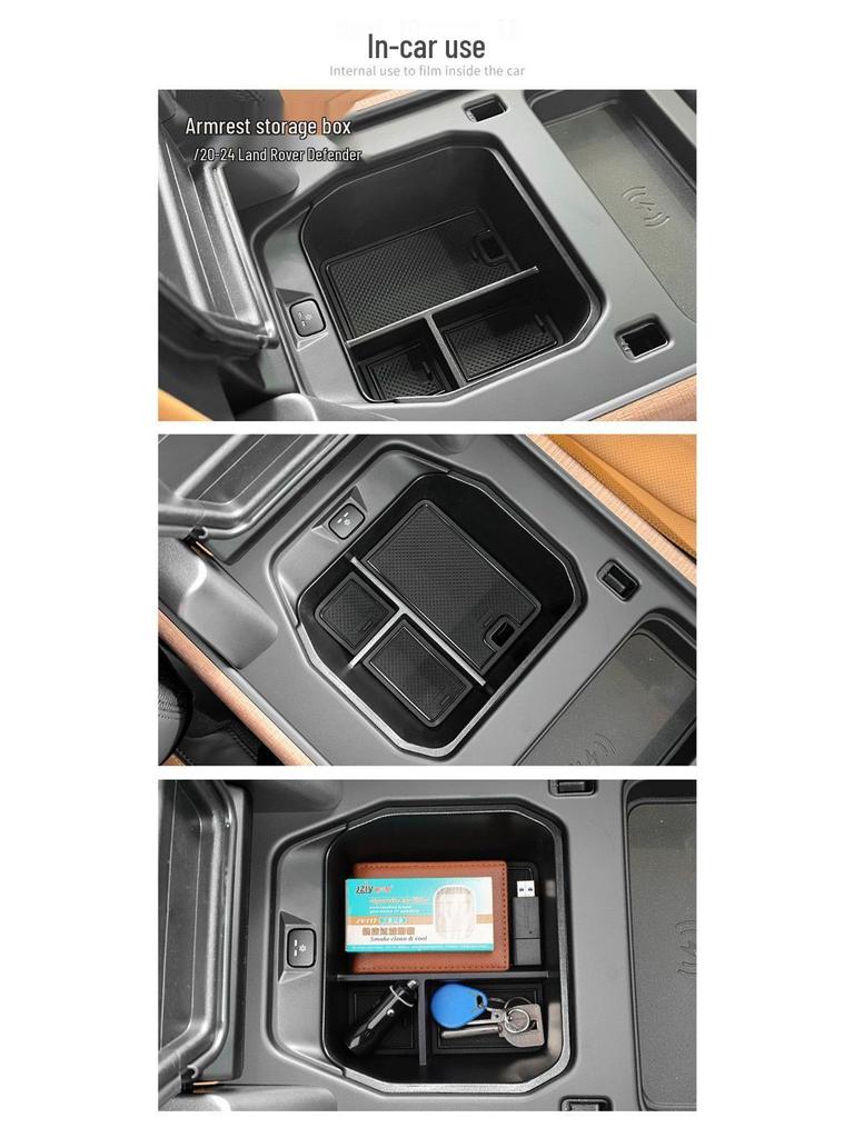 Land Rover Defender 2020-2024 Armrest Storage Organizer Tray