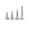 410 Stainless Steel Flat Head Self-Drilling Screws
