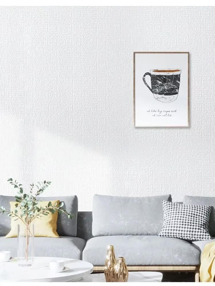 DIY Modern Decoration Mold Proof and Waterproof Bedroom Self-adhesive Background Wall Home Wallpaper Cabinet Wallpaper