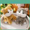 Striped Cartoon Cat Animal Stuffed Plush Toys Fill Children Doll Birthday Gift
