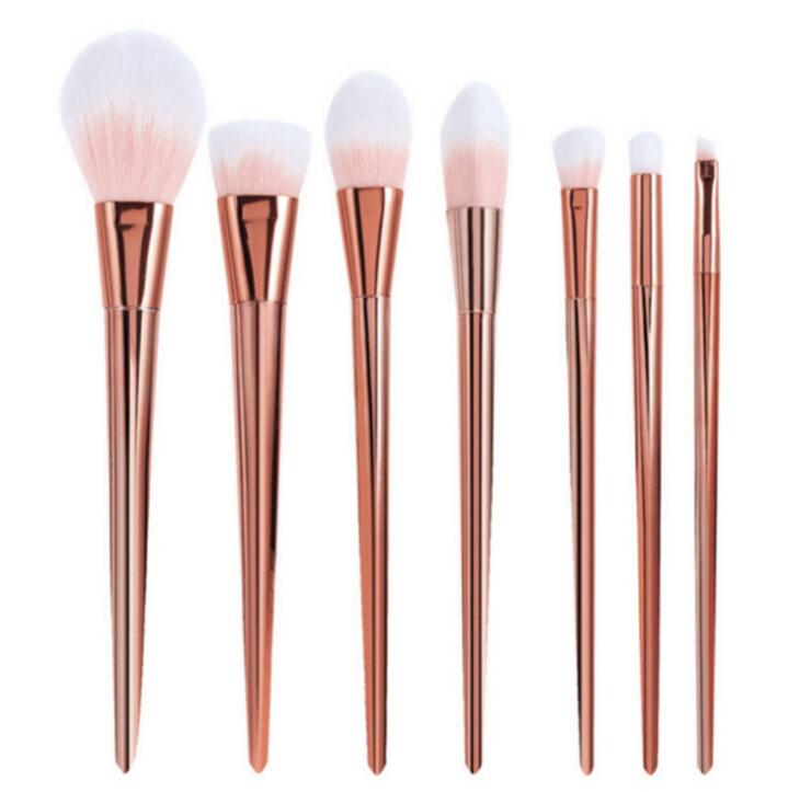 7pcs Makeup Brushes Set Powder Foundation Eyeshadow Eyeliner Lip Brush