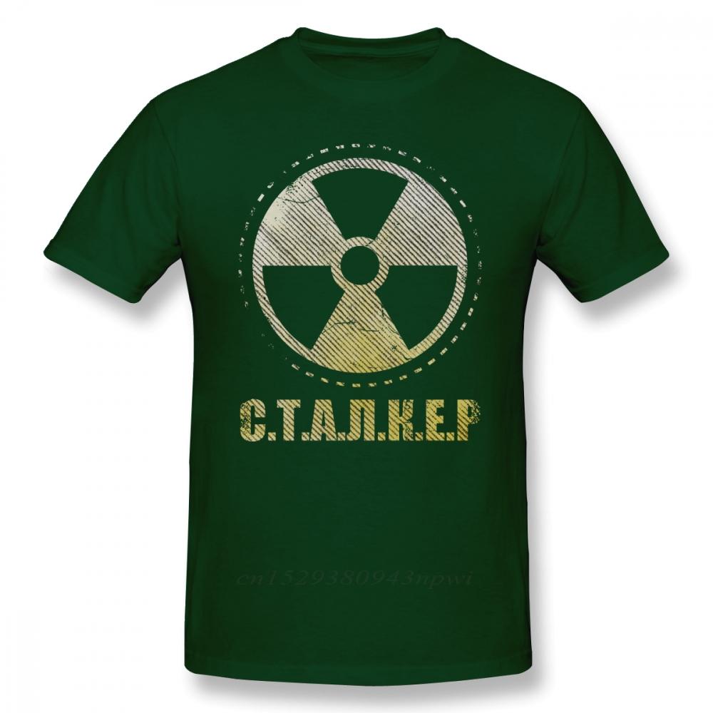 Stalker Game T Shirt Loner Faction Patch TShirt Printed Casual Tee Shirt Mens Cute Cotton Short Sleeves Tshirt S
