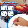 Elektrisches Diamond Art Stift-Set Diamantmalerei Stift Werkzeug Malzubehör Kein Wachs erforderlich Wiederaufladbare Stifte Diamantmalerei Werkzeug