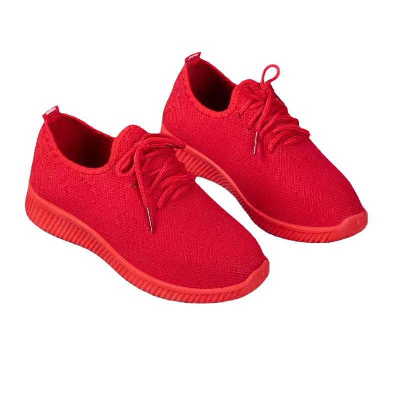 Women's Breathable Soft Sole Korean Style Running Shoes for Spring and Autumn