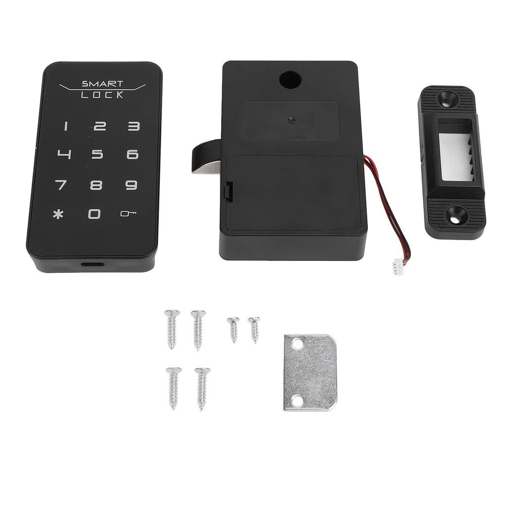 Electronic Touch Keypad Lock Versatile Enhanced Safety Digital Password Combination Keyless Cabinet