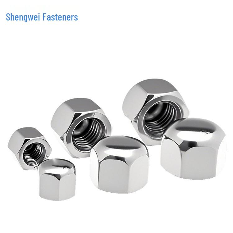 Stainless Steel Low Profile Hex Cap Nut - M3/M4/M5/M6/M8