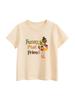 2025 Summer 2-8 Years Kids Girl Shorts Sleeve T-shirts Printed Little Girl Top Baby Girl T Shirts Children Toddler Girl Clothes