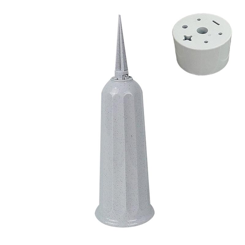 

1/2 шт. Ваза для кладбища с шипами Пластиковый держатель для цветочной вазы Для надгробия Кладбище Земля Уличные Цветочные маркеры Украшения