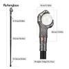 Drachenklaue Griff Glas Transparent Ball Gehstock Mode Dekorativer Gehstock Gentleman Elegant Cosplay Gehstock Crosier 93 cm